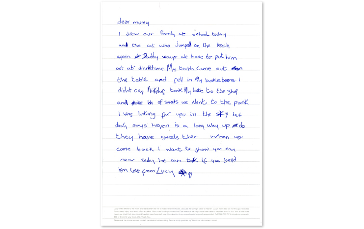 Intensive Care Research Fund - Intensive Care Research Fund - Letters to loved ones by Giuliana De Felice - 