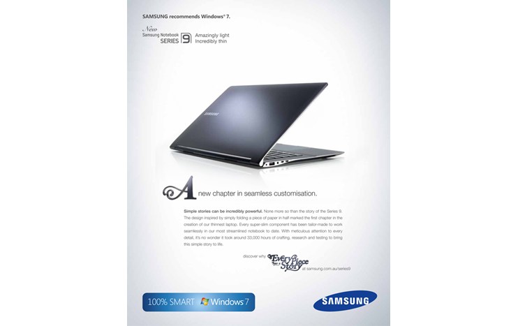 Samsung Notebook Series 9 - Samsung - Every piece has a story by Giuliana De Felice - 