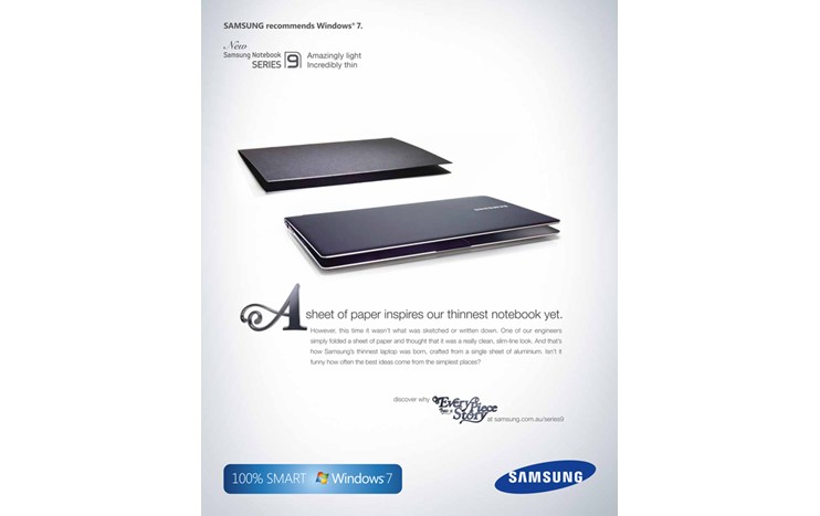 Samsung Notebook Series 9 - Samsung - Every piece has a story by Giuliana De Felice - 